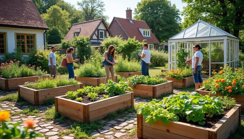 découvrez des modèles rares de jardins partagés adaptés aux petites communes pour favoriser la convivialité, la biodiversité et le développement durable local.