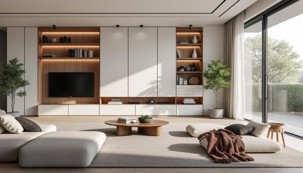 découvrez des solutions astucieuses pour intégrer des rangements invisibles dans votre salon, alliant esthétisme et fonctionnalité pour un espace ordonné et élégant.