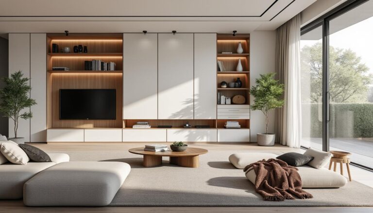 découvrez des solutions astucieuses pour intégrer des rangements invisibles dans votre salon, alliant esthétisme et fonctionnalité pour un espace ordonné et élégant.