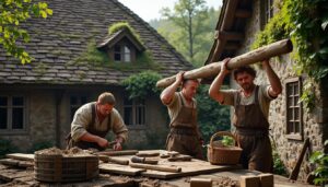 découvrez les techniques traditionnelles pour réparer les toitures anciennes et préserver leur authenticité avec des méthodes artisanales éprouvées.